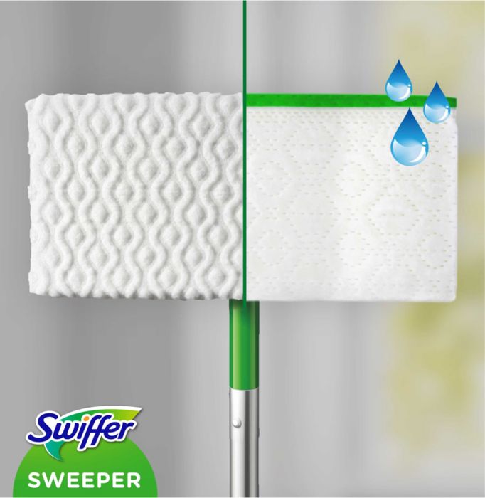 Mop swiffer nou kit+rezerve umede