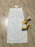 Fusta midi super high waist Zara