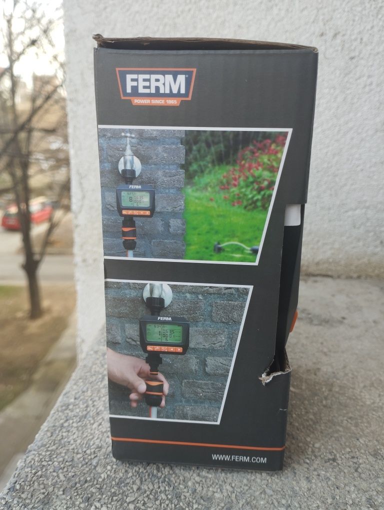 Дигитален таймер за поливане Ferm / Програматор