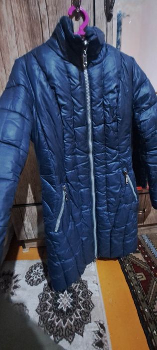 Куртка пуховик классика очень тёплая
