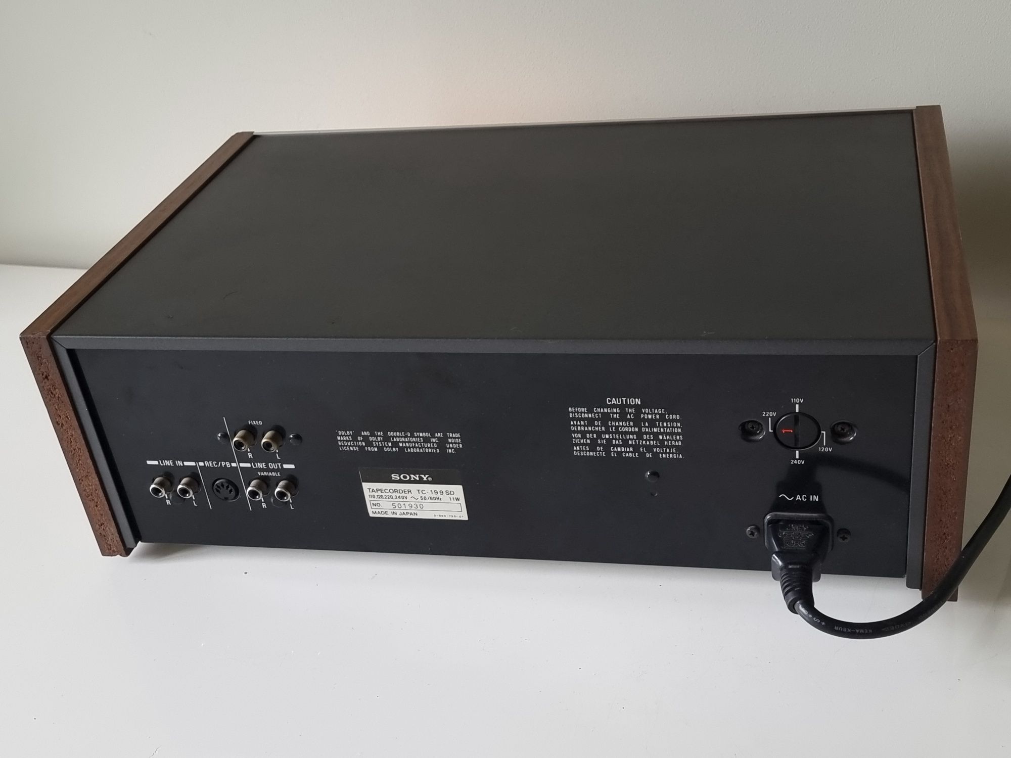 Sony TC-199SD касетен дек