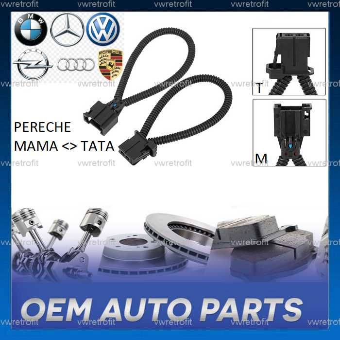 Conector fibra optica bucla loop bypass VW Audi BMW Mercedes PERECHE