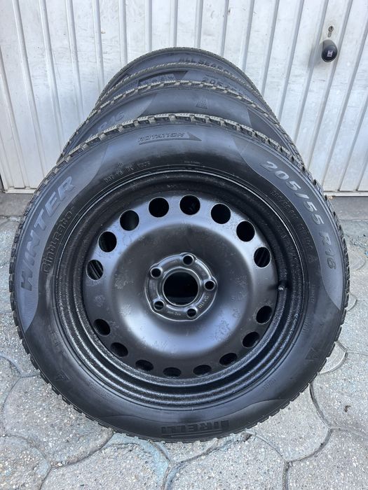 Jante 5x110mm anvelope iarna 205/55 R16 Opel Astra Zafira Vectra Corsa
