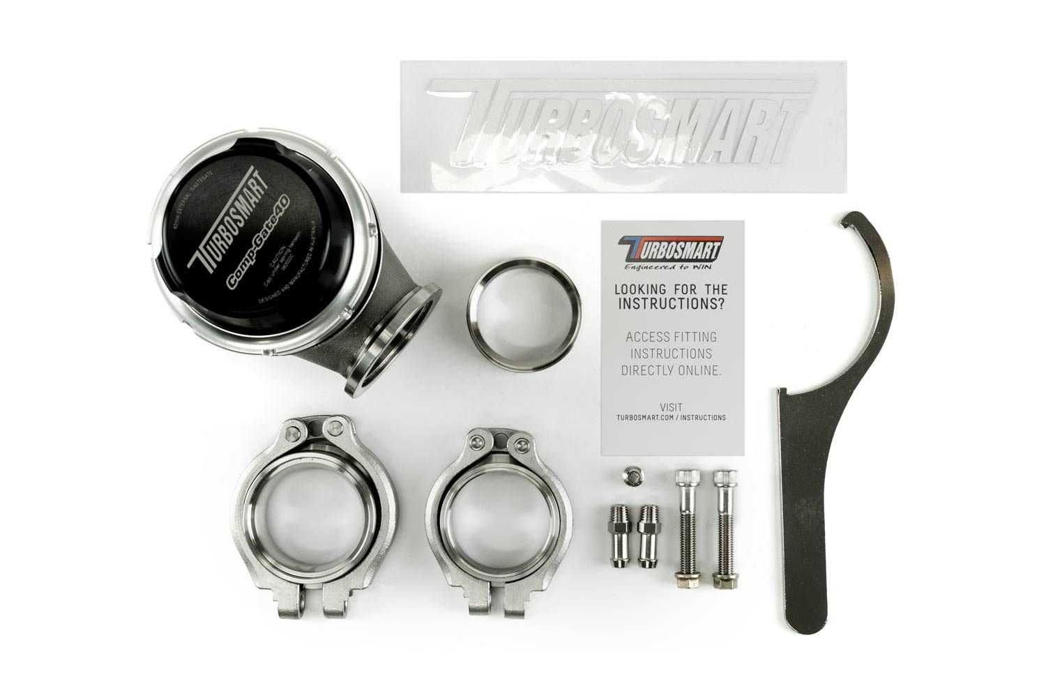 Wastegate Turbosmart Comp-Gate 40 външен уестгейт турбосмарт