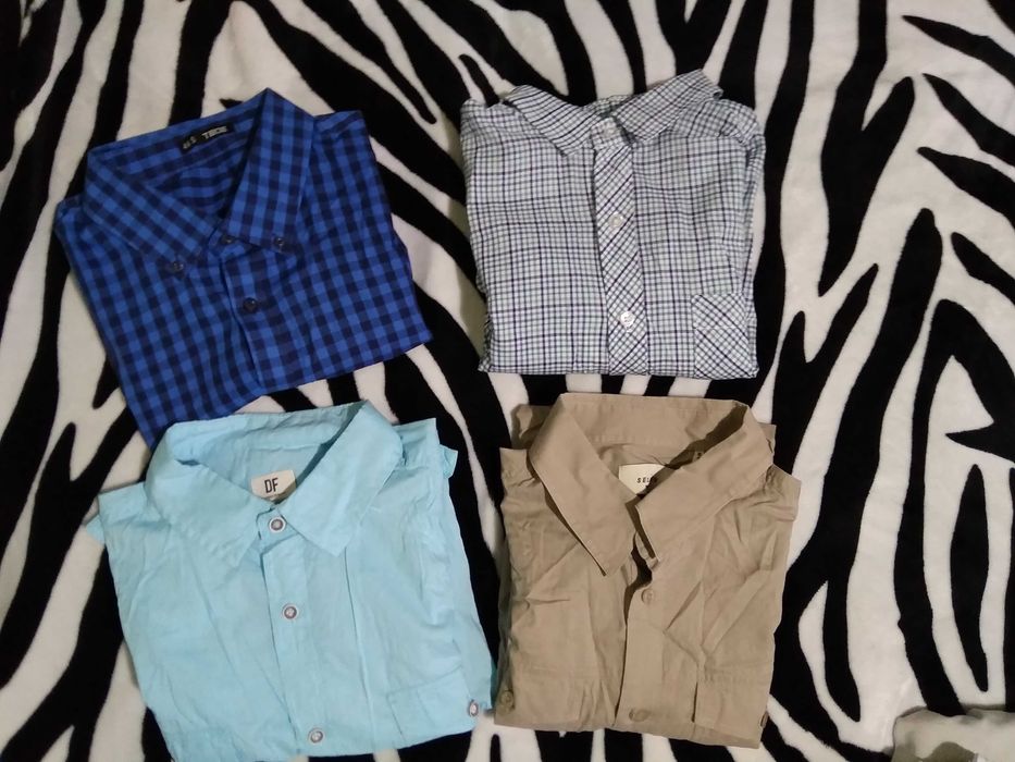 Продам мужские рубашки(длин-корот рукав)