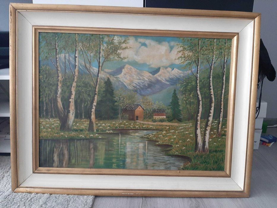 картина рисувана на платно