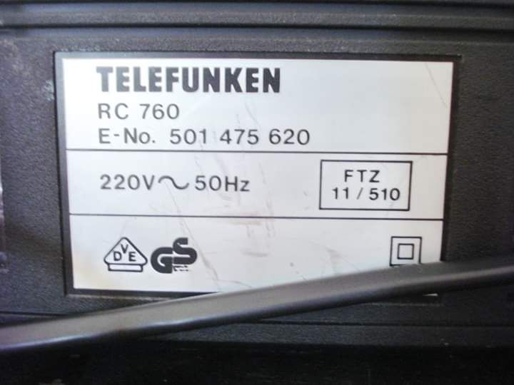 TELEFUNKEN касетофон