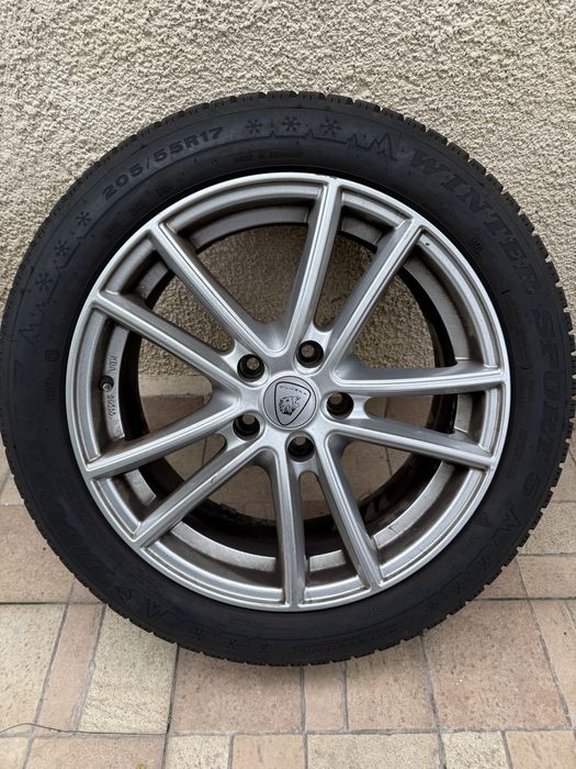 Jante skoda 17” cauciucuri  iarna