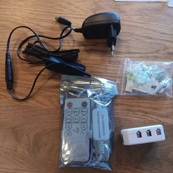 НОВИ! LED лампи 12V, димируеми, с дистанционно, 6 бр/к-кт