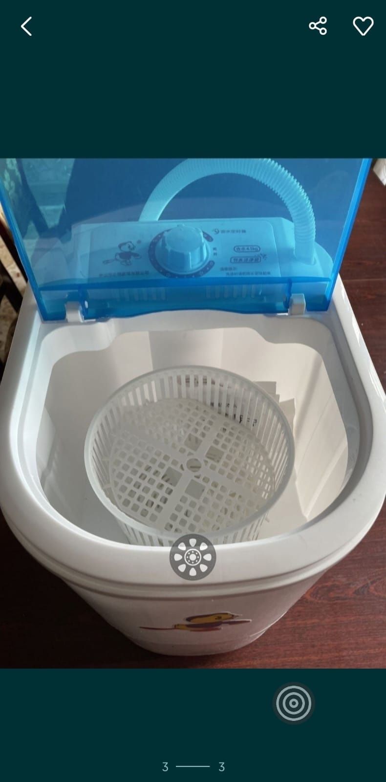 Новая мини стиральная машина для новорожденных