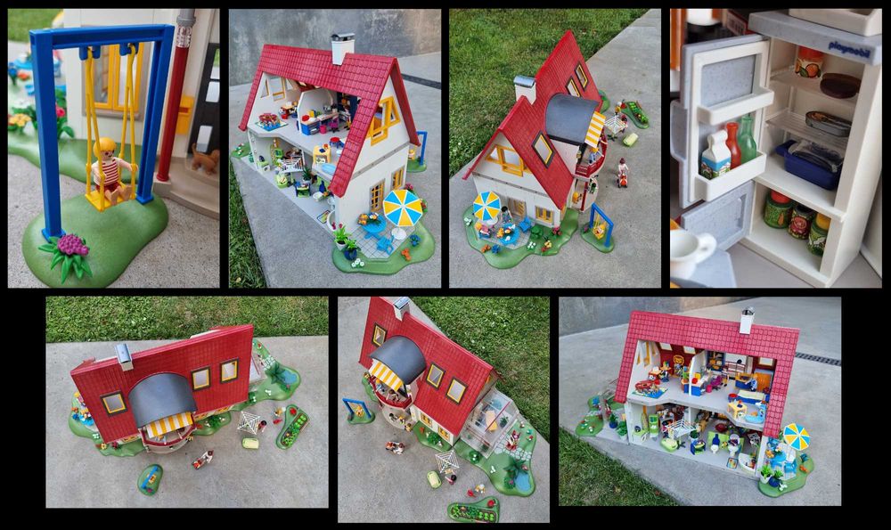 Casa mare colectie vila Playmobil 4279, contine 10 seturi