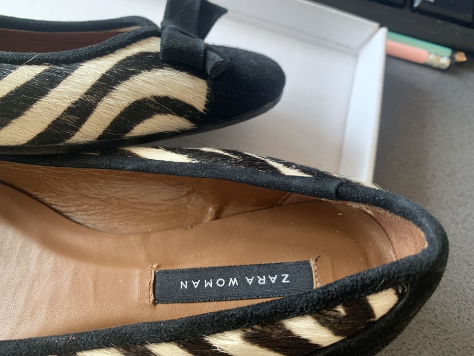 Balerini piele naturala