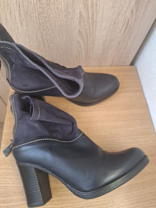 Ghete piele naturala