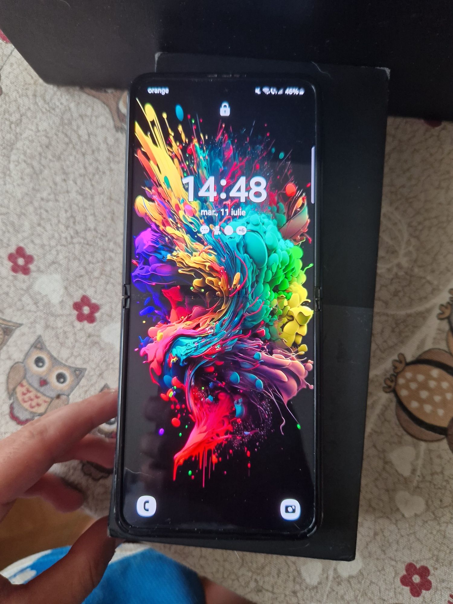 Samsung Galaxy Z flip 3 1450 lei sau schimb cu iPhone 11/12