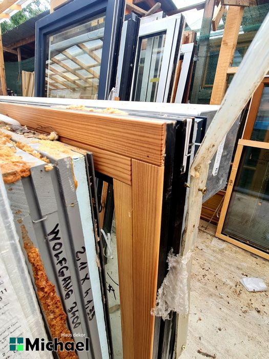 Tripan lemn,PANORAMIC ,  2.18 x h 1.40 ,FIX,Internorm,Austria( XXXVI)