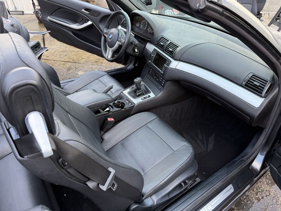 BMW E46 320cd Cabrio 2006 • 2.0d 150 cp• Piele • Navi