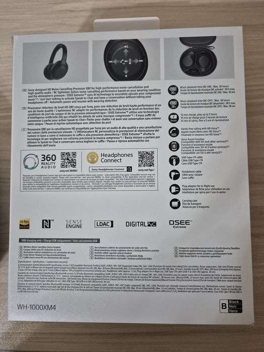 Căști Sony WH-1000XM4 Black