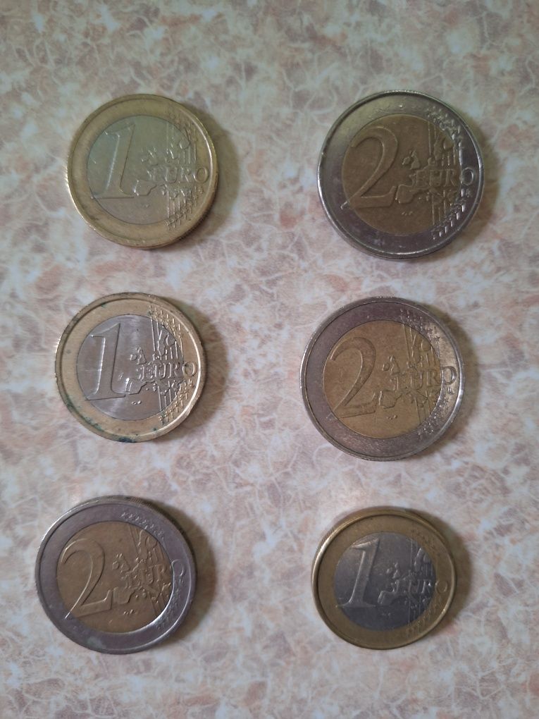 Vand monede euro