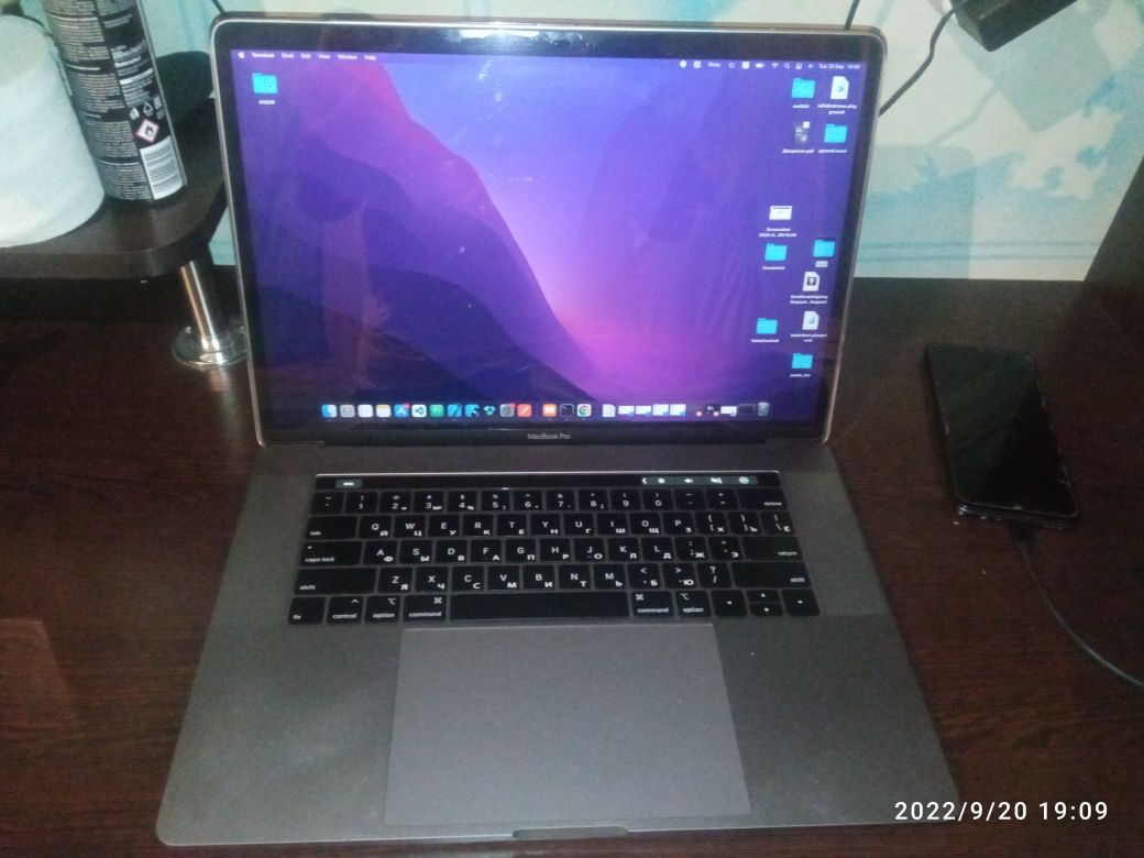 MACBOOK PRO 2019 cor i9