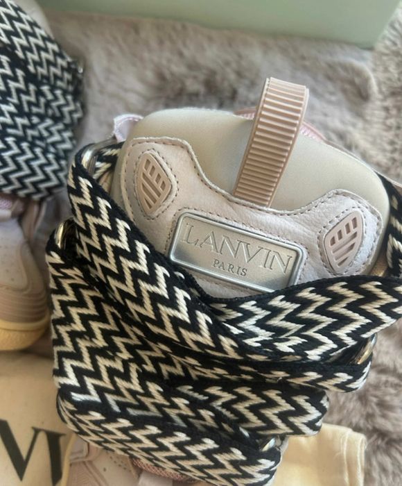 Lanvin curb sneakers