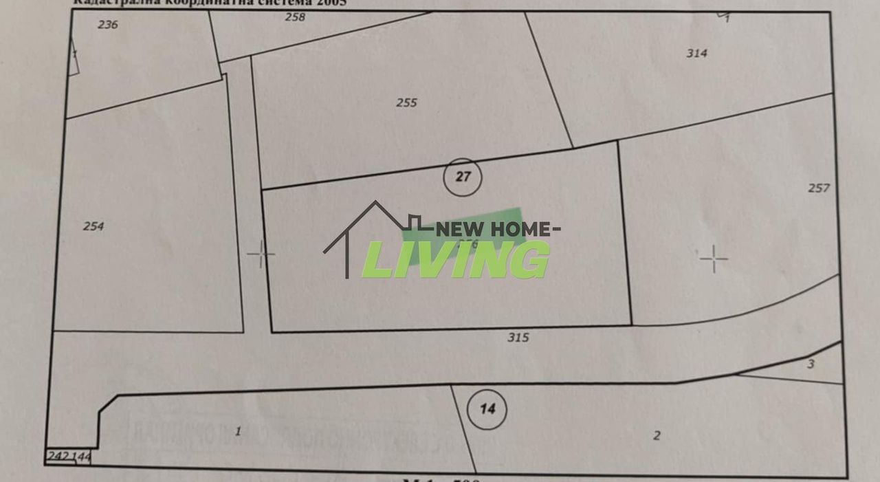 Продава се Парцел в с. Лясково, Област Пловдив - 1371 кв.м за 52 €/кв.м - Снимка #2
