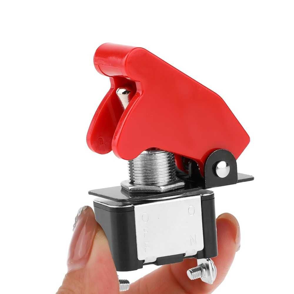 Ключе за превключване с предпазен капак 20A, 12-24V.