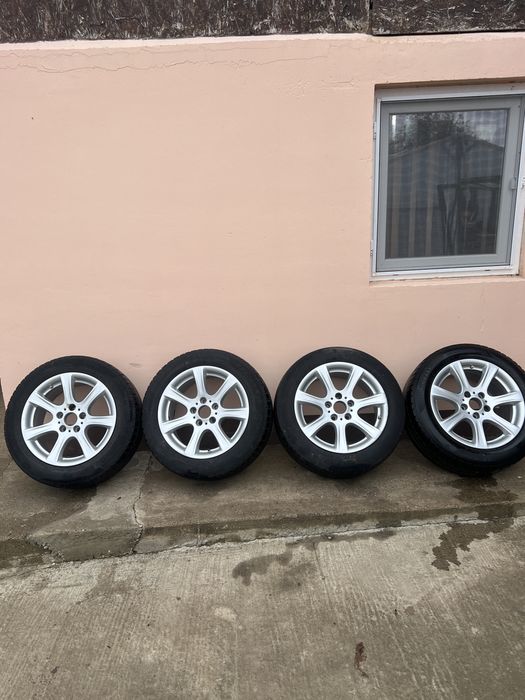 Jante aliaj + cauciucuri pireli 225/55 R17 97H M+S