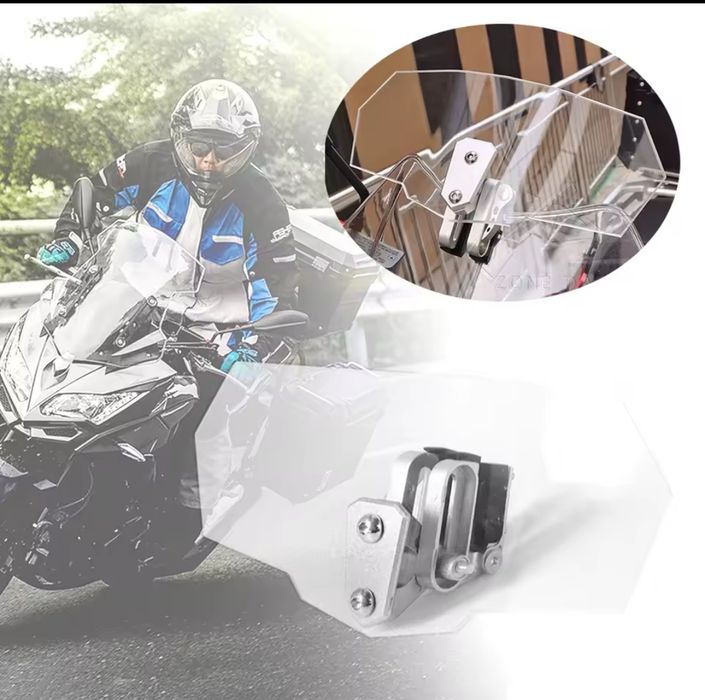 Deflector / inaltator parbriz moto universal