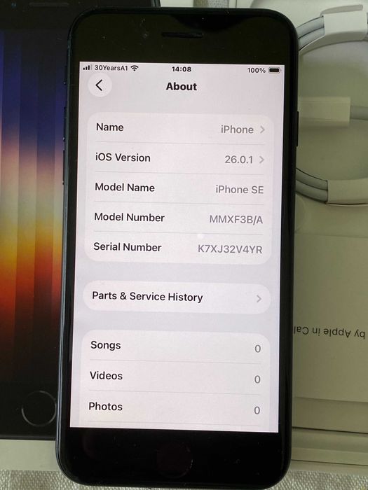 Apple iPhone SE 3rd Gen. 5G - 64GB - Midnight