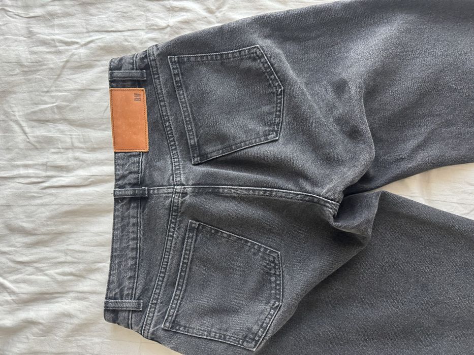 Сиво-черни дънки