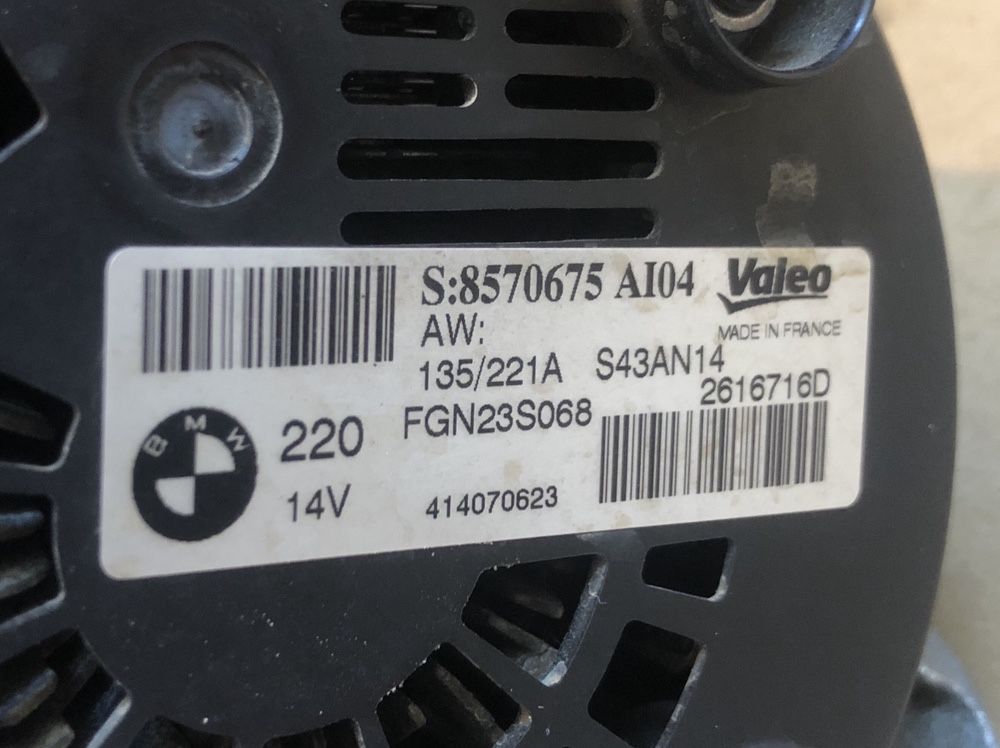 Compresor ac / Alternator BMW F10 F01 F15 F16 3.0D N57D30A 258
