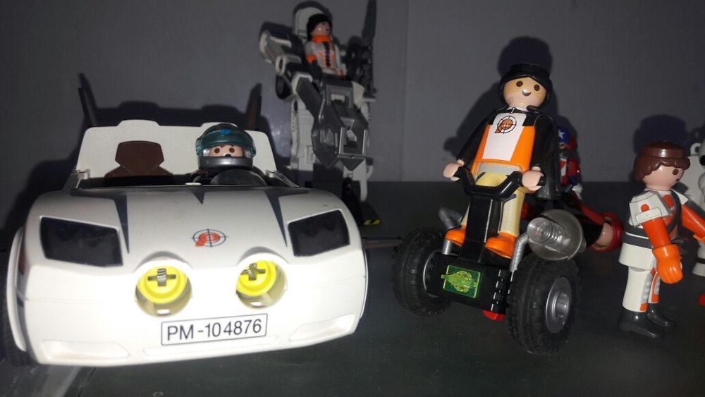 Playmobil agent secret, mașina, roboti etc