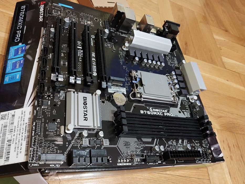 Intel Core i5 13600KF + Biostar B760MXC PRO DDR5