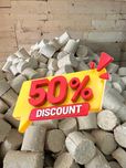 REDUCERE 50% Brichete Rumegus Pin - ambalate la saci de 25kg PRET/TONA