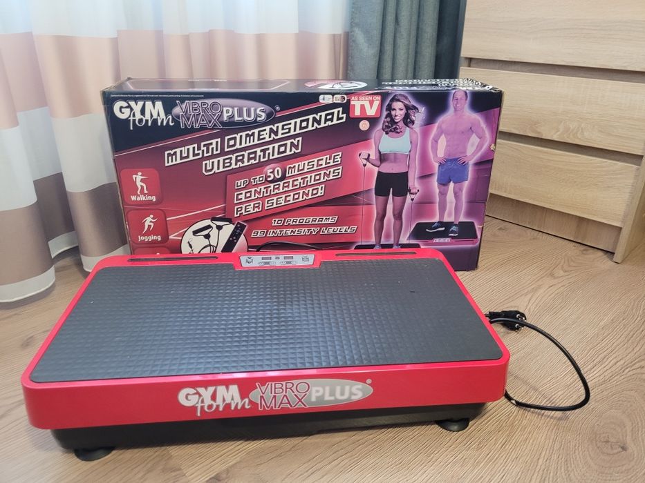 Gymform Vibromax Plus - fitness prin vibratii