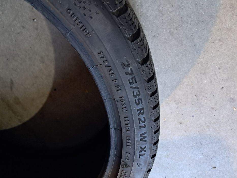 Anvelope second iarna 275 35 R21 Continental 6mm 2023