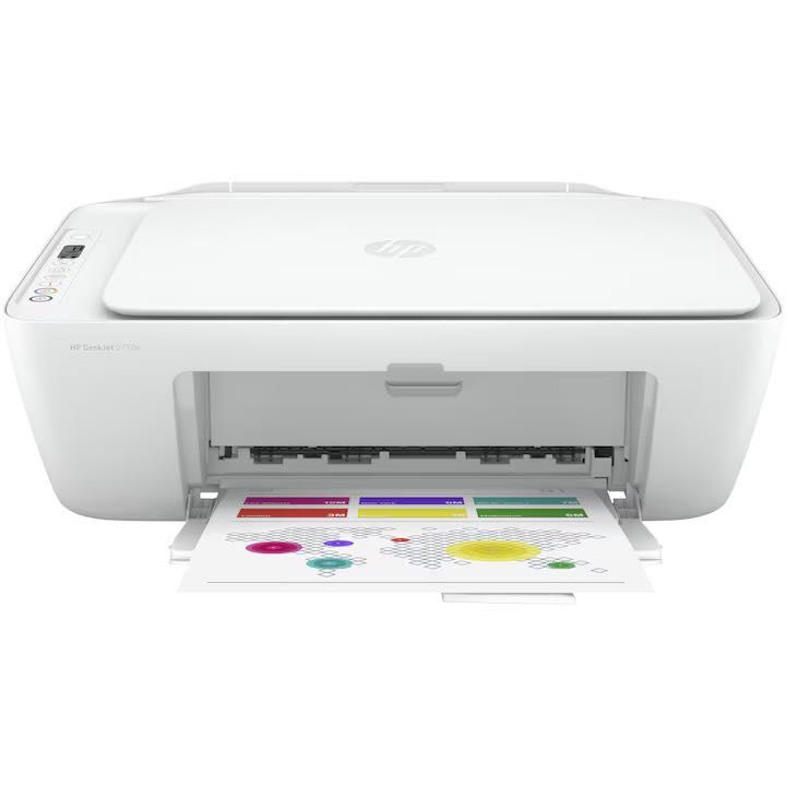 Мултифункционален цветен мастиленоструен  HP DeskJet 2710e принтер