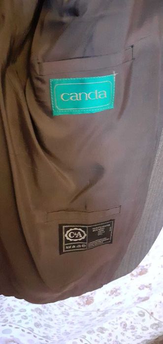 Мужской пиджак светло-коричневый