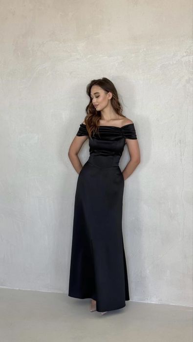 вечерний платье черный