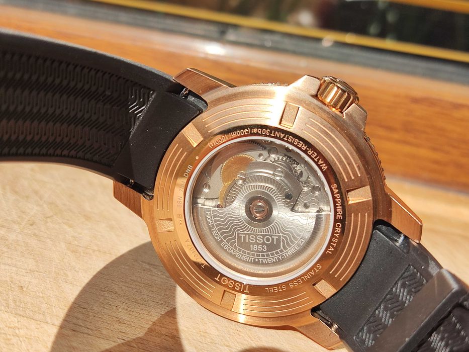 Tissot Seastar Powermatic 80 Special Gold Edition