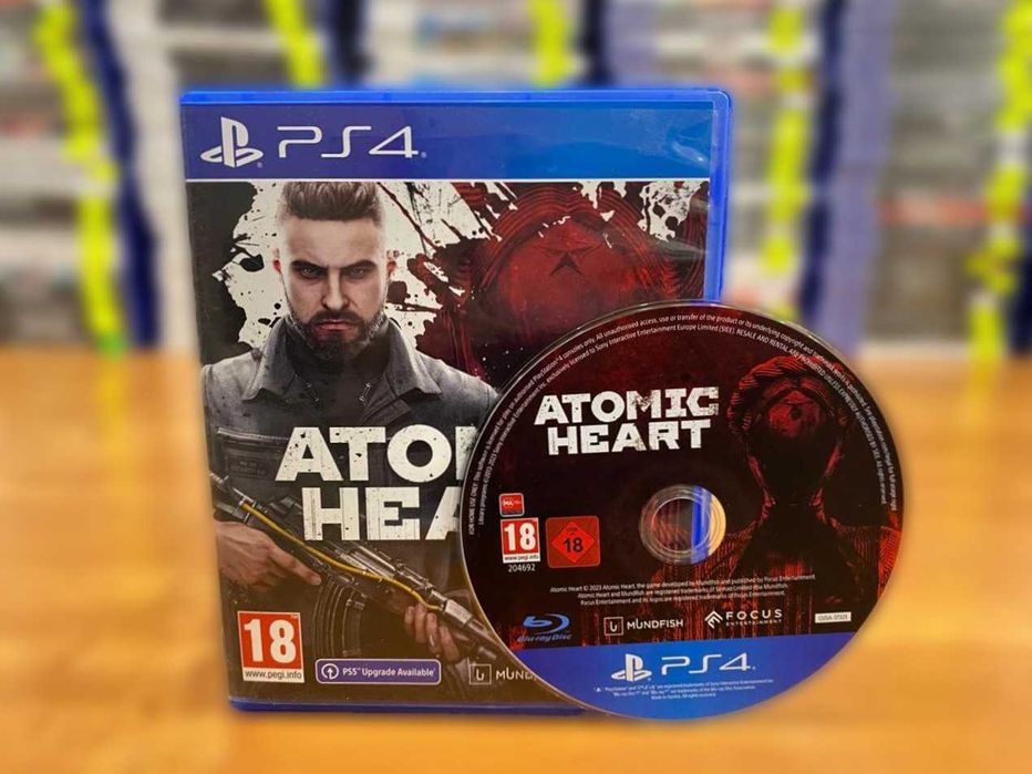 Диск Atomic Heart PS4/PS5 Атомик Пс4 Большой Выбор Игр