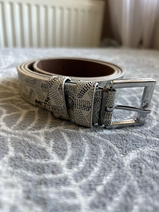 Goyard belt white