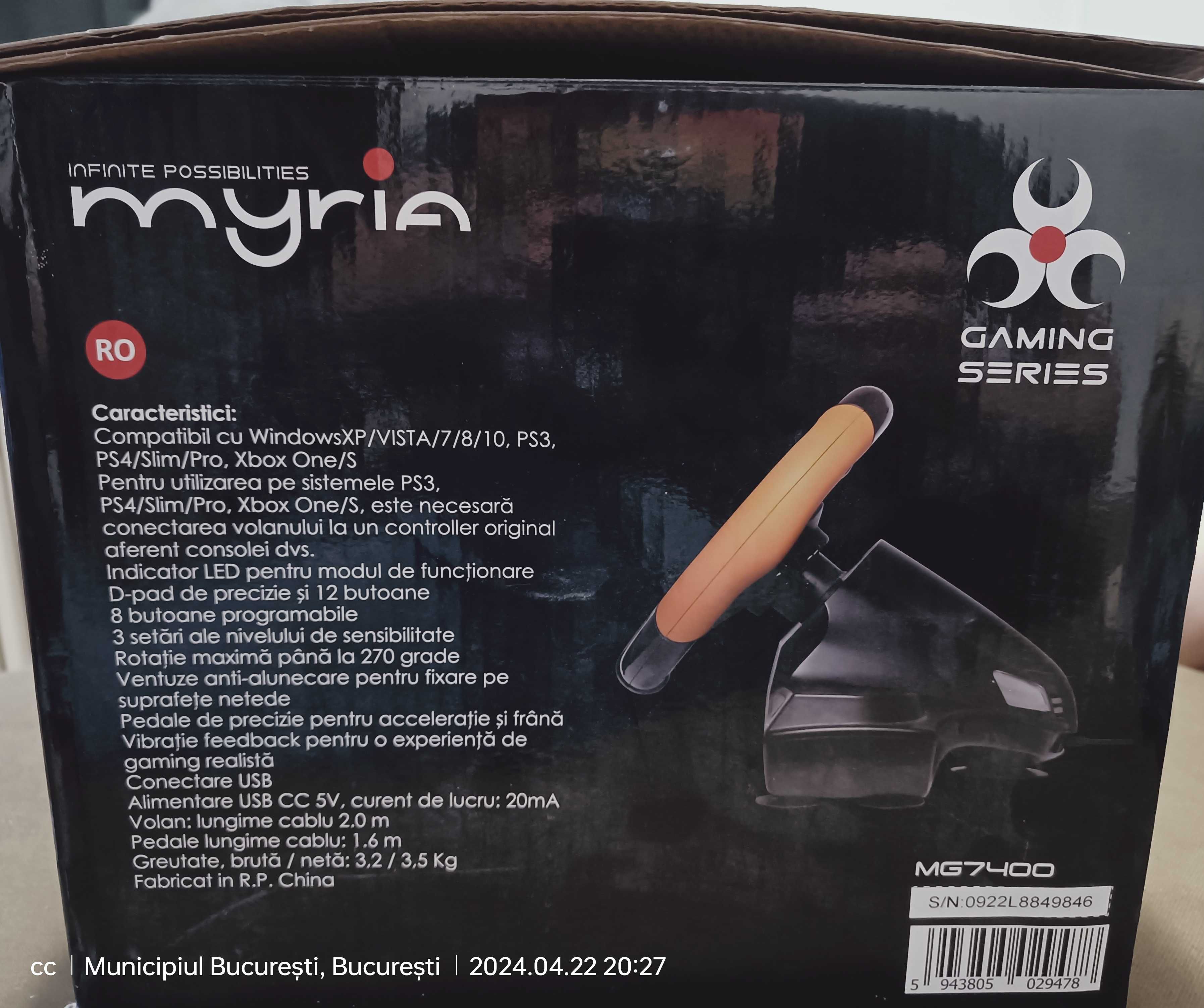 Volan gaming series Myria