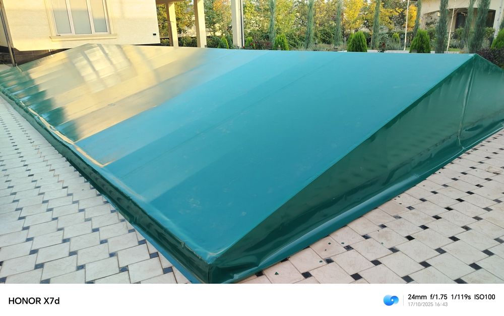 Басен бассейн салафан капсула баннер банер установка