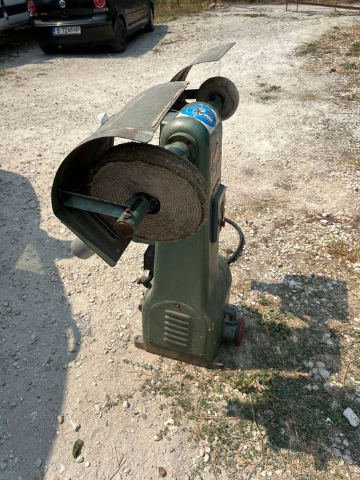 Полираща машина гриндер шлайф шмиргел внос от Англия 220волта