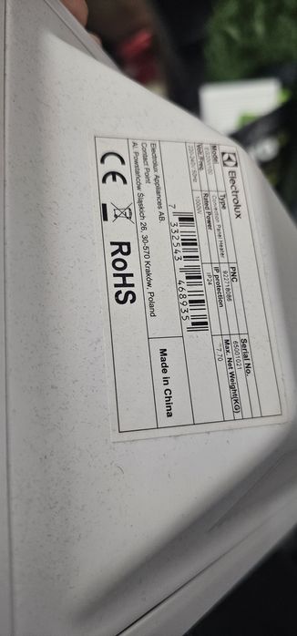 Panou electric radiant pentru incalzire, de perete, Electrolux 1000W