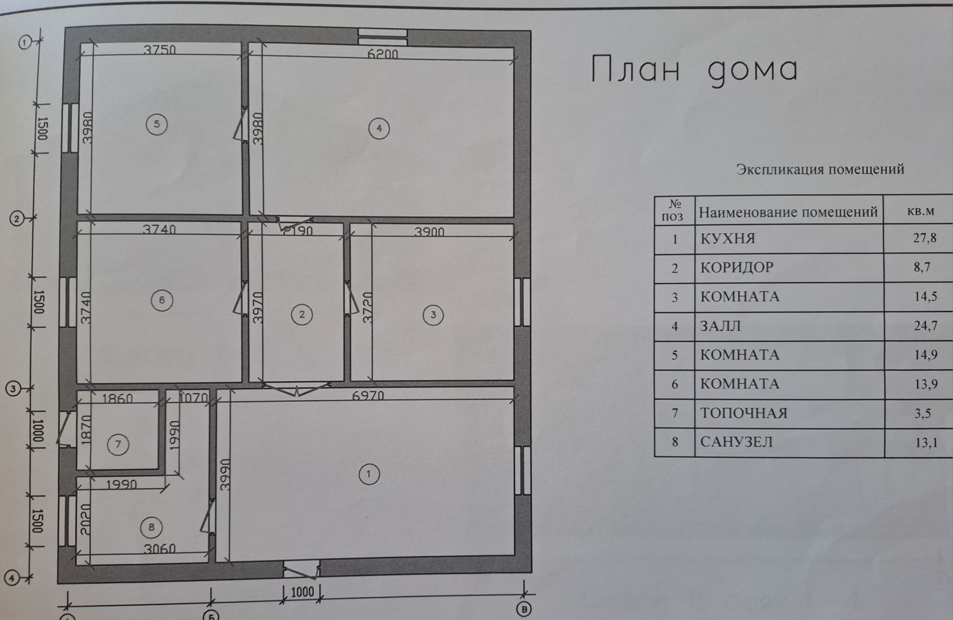 Продам  дом, Восточный левый 5дачи