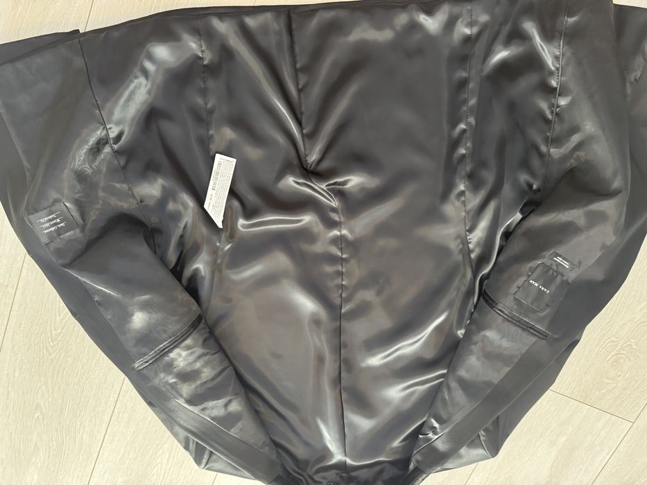 Sacou Zara Man Original - Tailored Fit - Negru Lucios