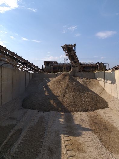 Nisip , sort , amestec pt beton , produse balastieră