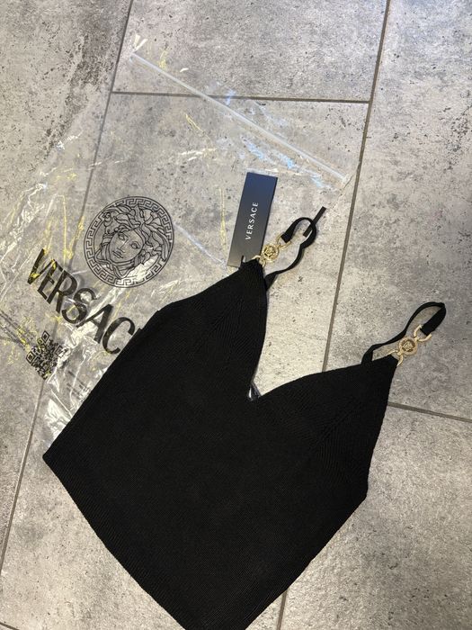 Top versace negru